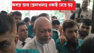 কবরে আর জেলখানায় একাই যেতে হয়