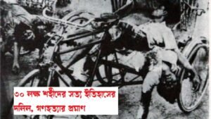 ৩০ লক্ষ শহীদের সত্য ইতিহাসের দলিল, গণহত্যার প্রমাণ